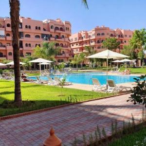 Apartment with 2 bedrooms in Marrakech with shared pool furnished terrace and WiFi