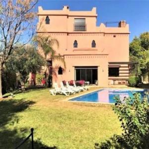 Villa with 5 bedrooms in Marrakech Annakhil with private pool enclosed garden and WiFi 