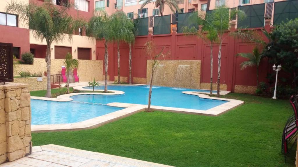 Apartment with one bedroom in Marrakech with wonderful city view shared pool and furnished terrace - main image